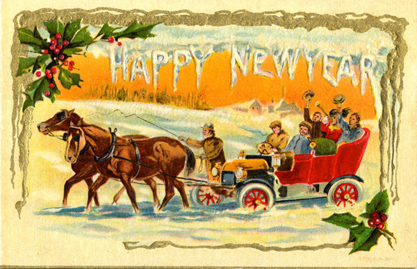 New Year's Postcards