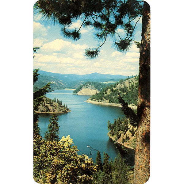Beauty Bay Coeur d'Alene Lake Idaho Vintage Postcard (unused) - Vintage Postcard Boutique