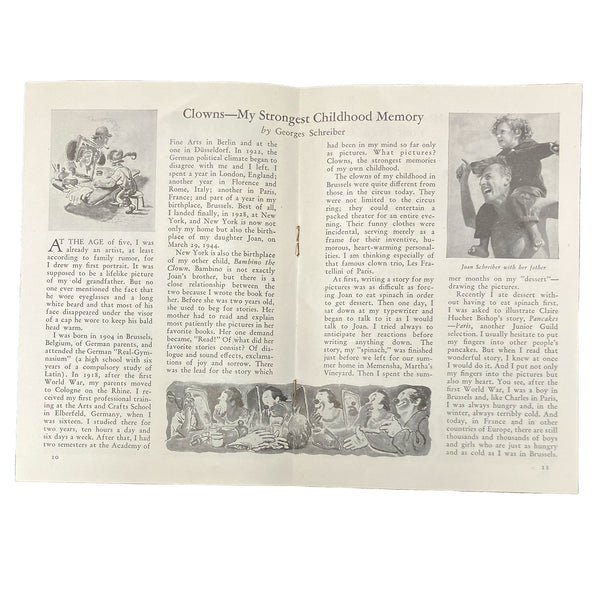 Vintage Young Wings Junior Literary Guild Booklet 1947