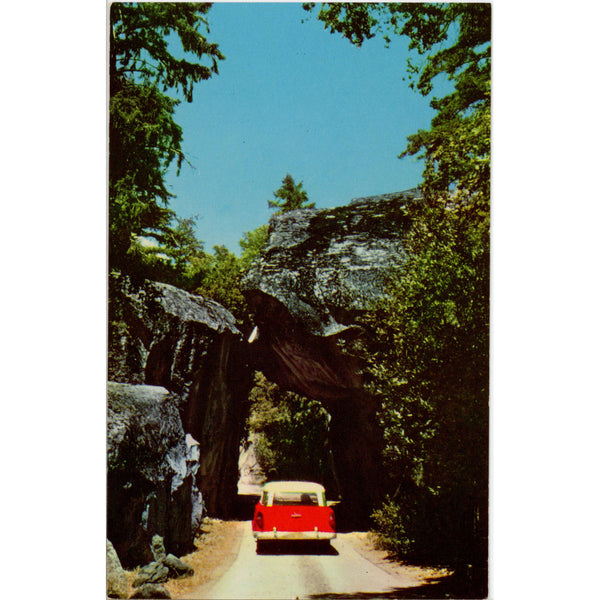 Arch Rock Yosemite National Park California Vintage Postcard c. 1950s