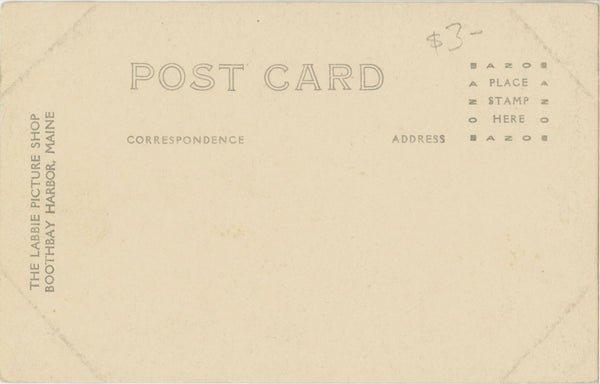 Famous Maine Lighthouses Vintage Multiview Postcard (unposted) (Copy)