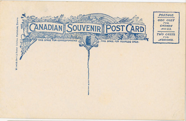Calgary Alta Cowboy on Bucking Bronco Vintage Western Postcard c 1910 - Vintage Postcard Boutique
