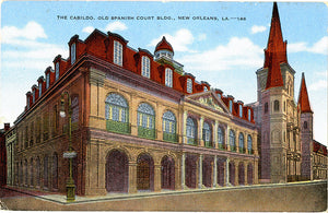 New Orleans Louisiana – Cabildo Old Spanish Court Bldg Vintage Postcard (unused)