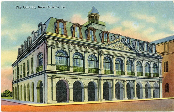 New Orleans Louisiana – The Cabildo Vintage Postcard (unused) - Vintage Postcard Boutique