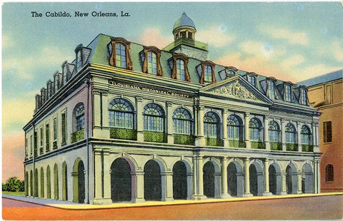 New Orleans Louisiana – The Cabildo Vintage Postcard (unused)