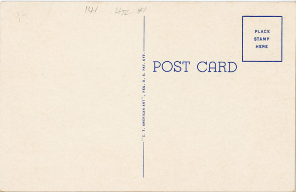 Camel's Hump in Winter Green Mountains Waterbury Vermont Vintage Postcard c. 1920 (unposted)