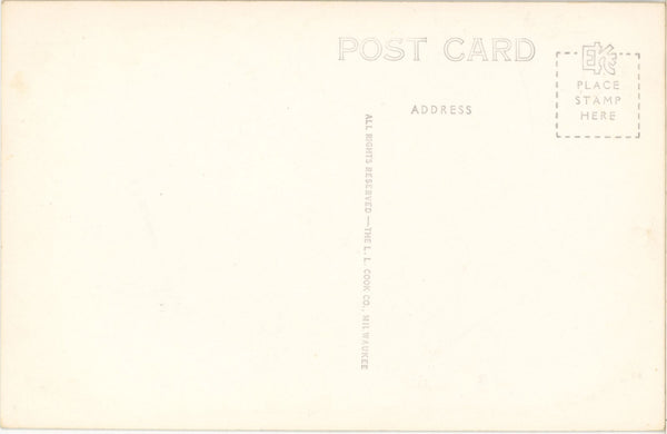 Mallard Ducks Nebraska B-29s Taking Off RPPC Vintage Bird Postcard 1946 L.L. Cooke