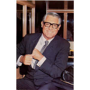 Cary Grant Movie Star Celebrity Coral-Lee Vintage Postcard 1980 (unused) - Vintage Postcard Boutique