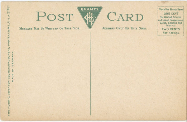 Lake Champlain Cottage at Thompsons Point Vermont Vintage Postcard c. 1910 (unused)