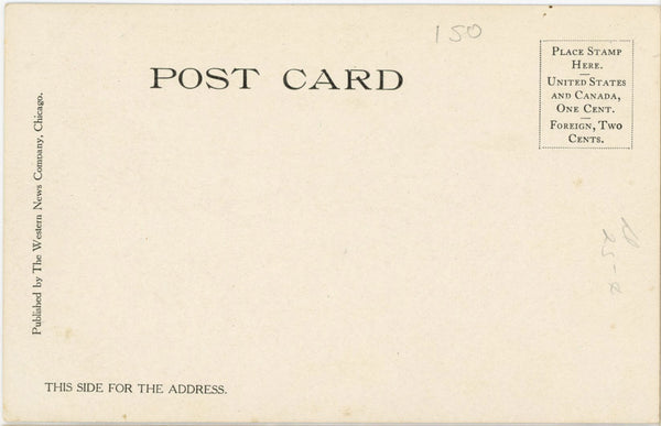 Eavesdropping Puppies Vintage Dog Postcard signed ST JOHN 1906