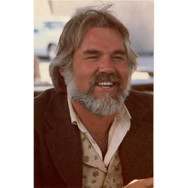 Kenny Rogers Singer Actor Songwriter Vintage Postcard (unused)