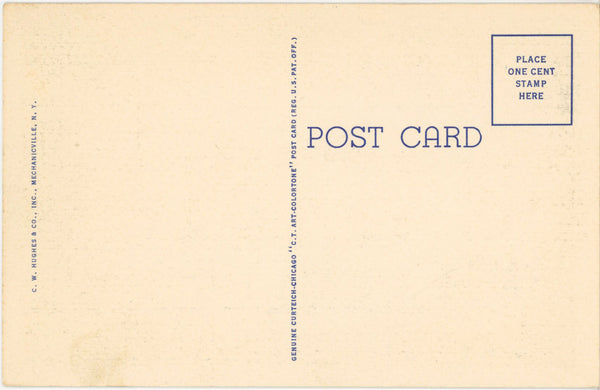 Lake Champlain Bridge Between Alburgh VT  & Rouses Pt NY Vintage Postcard (unposted)