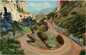 Manitou Colorado Williams Canon Cave of the Winds Vintage Postcard 1946 - Vintage Postcard Boutique