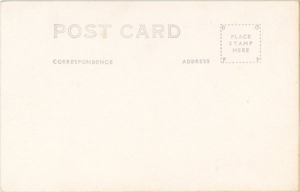 Newfound Gap from Chimney Tops Smoky Mountains National Park Vintage RPPC Postcard 1936
