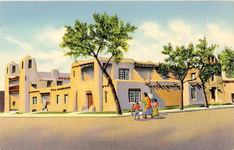 Santa Fe New Mexico Southwestern Art Museum Vintage Postcard (unused)