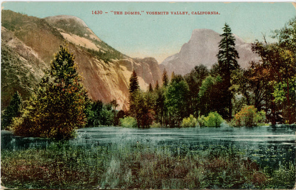 The Domes Yosemite National Park California Vintage Postcard c. 1910s