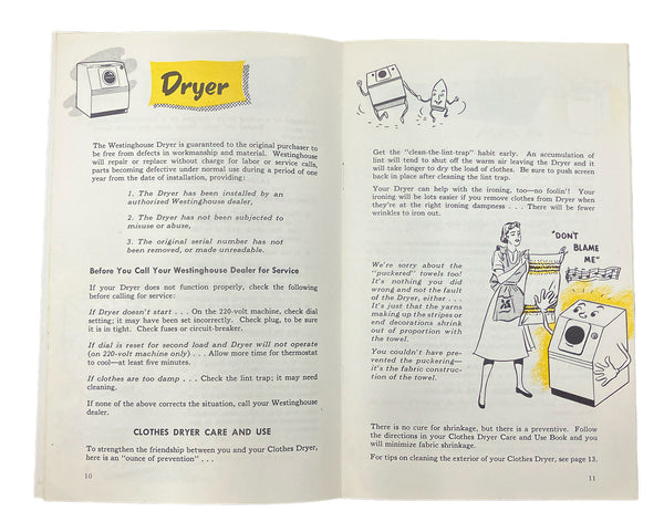 How to Get the Most for Your Money Booklet Westinghouse 1952