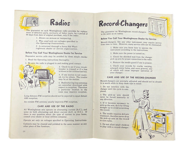 How to Get the Most for Your Money Booklet Westinghouse 1952