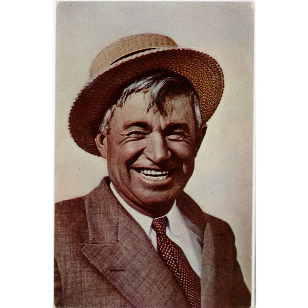 Will Rogers American Vaudeville Performer & Actor Vintage Postcard (unposted)