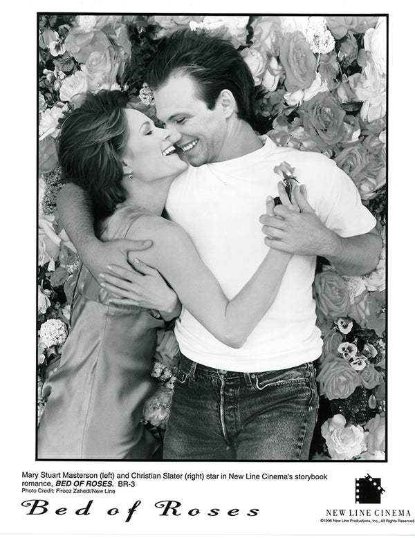 Mary Stuart Masterson Christian Slater BED OF ROSES 1996 Original Press Movie Still - Vintage Postcard Boutique