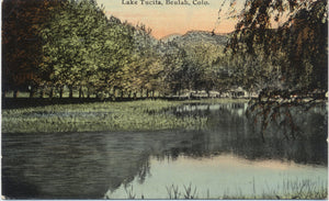 Beulah Colorado Lake Tucita Vintage Postcard circa 1907 (unused) - Vintage Postcard Boutique
