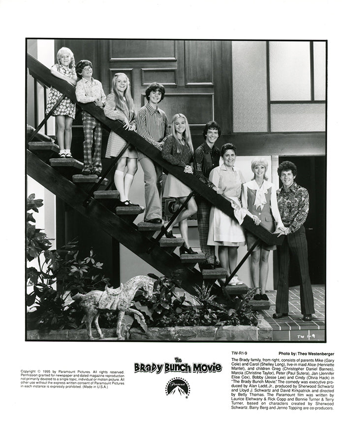 Gary Cole Shelley Long THE BRADY BUNCH MOVIE 1995 Original Press Movie Still
