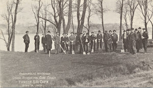 Cassopolis Michigan Ground Breaking Cass County Vintage Postcard 1923 (unused) - Vintage Postcard Boutique