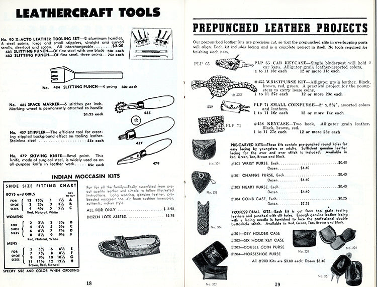 The Craftsman Supply Co. Vintage Crafts Catalog 1950s Vintage