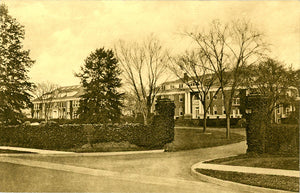 University of Delaware Women's College Newark Delaware Vintage Postcard 1946