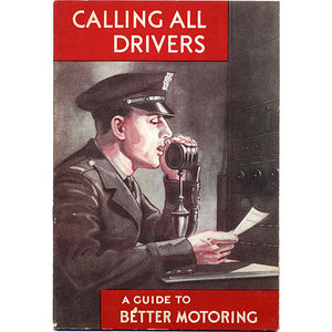 Calling All Drivers Guide to Better Motoring Vintage Booklet - Metropolitan Life Insurance 1930s