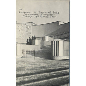 Chicago Illinois 1933 World's Fair Electrical Building Vintage Postcard 1933 - Vintage Postcard Boutique