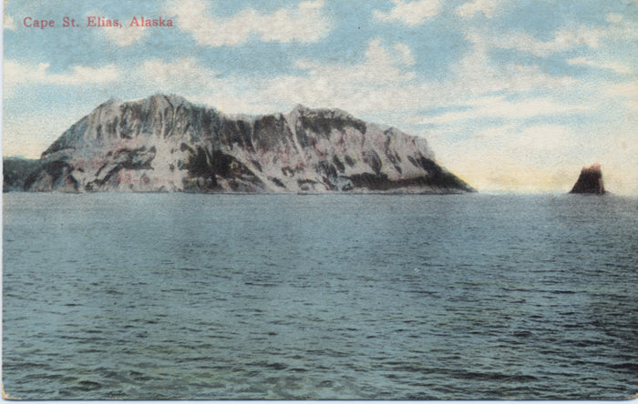 Cape St. Elias Kayak Island Alaska Vintage Postcard - Vintage Postcard Boutique