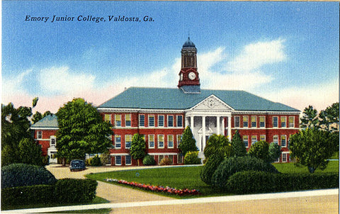Emory Junior College Valdosta Georgia Vintage Postcard (unused) - Vintage Postcard Boutique