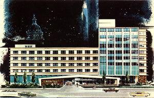 Executive House Hotel Artist Rendering Chrome Postcard Washington D.C. - Vintage Postcard Boutique