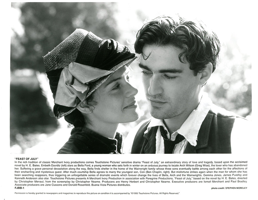Embeth Davidtz Ben Chaplin FEAST OF JULY 1995 Original Press Movie Still