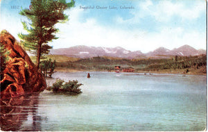 Glacier Lake Colorado Vintage Postcard 1909 - Vintage Postcard Boutique