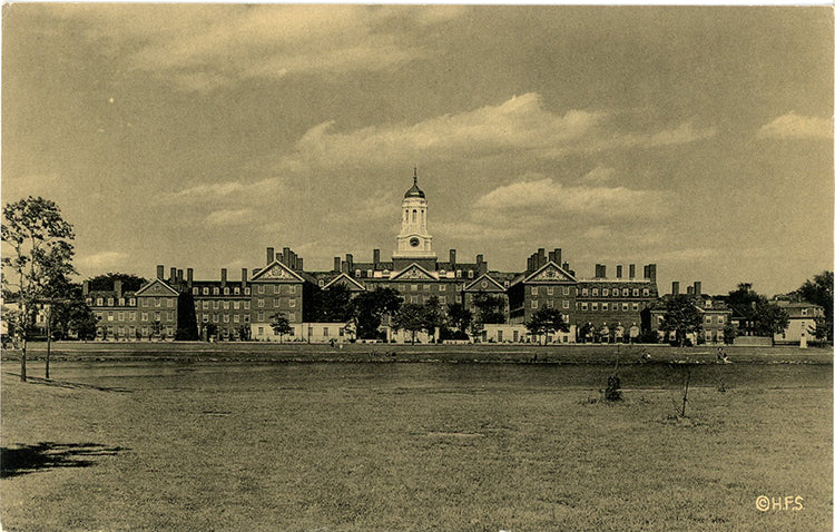 Harvard University Dunster House Cambridge Boston Massachusetts RPPC Vintage Postcard (unused)