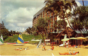 Kauai Surf Resort Kalapaki Beach Hawaii Vintage Postcard (unused) - Vintage Postcard Boutique