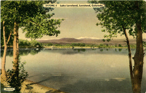 Lake Loveland 'Sweetheart Town' Colorado Vintage Postcard (unused) - Vintage Postcard Boutique
