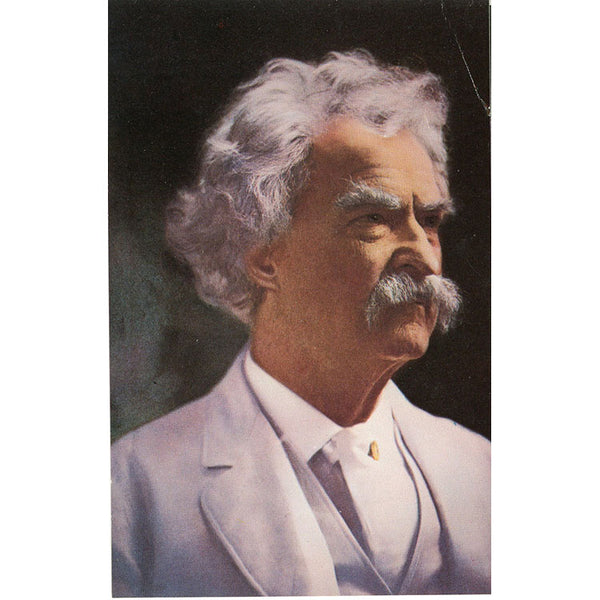 Mark Twain Samuel L. Clemens American Writer Vintage Postcard (unused) - Vintage Postcard Boutique