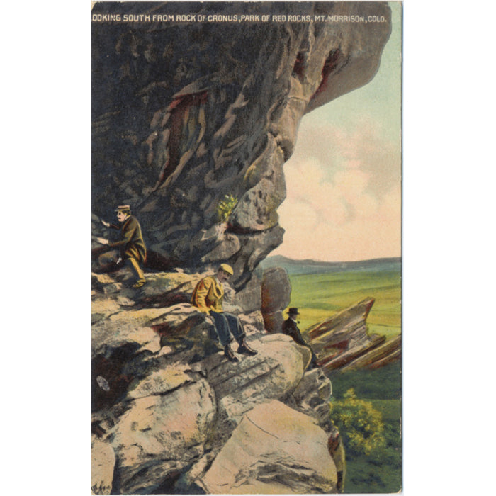Mt. Morrison Colorado Rock of Cronus Vintage Postcard circa 1907-15 - Vintage Postcard Boutique