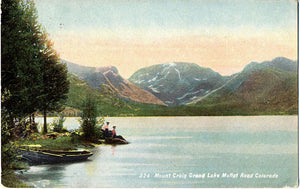 Mount Craig Grand Lake Moffat Rd Colorado Vintage Postcard 1911 - Vintage Postcard Boutique