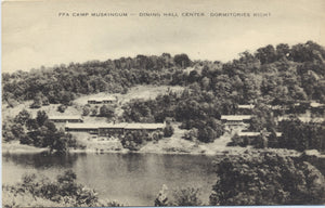 Carrollton Ohio FFA Camp Muskingum Vintage Postcard (unused) - Vintage Postcard Boutique