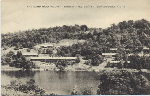 Carrollton Ohio FFA Camp Muskingum Vintage Postcard (unused) - Vintage Postcard Boutique