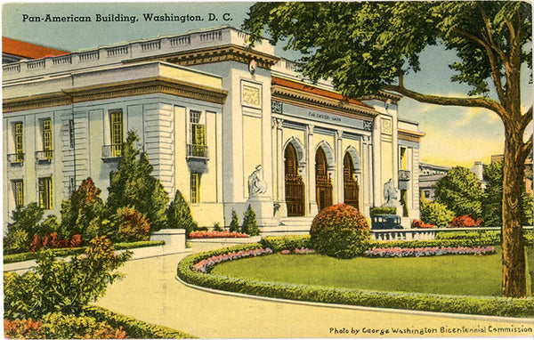 Pan American Building Washington D.C. Vintage Postcard (unused) - Vintage Postcard Boutique