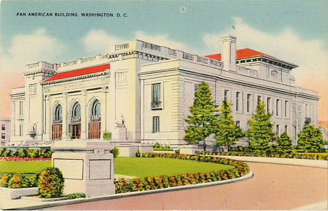 Washington D.C. Pan American Building Vintage Postcard (unused)