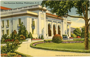 Pan American Building Washington D.C. Vintage Postcard (unused)