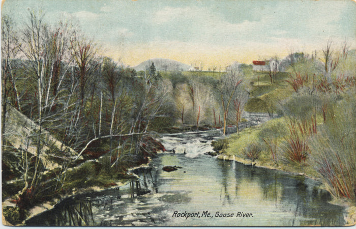 Rockport Maine Goose River Vintage Postcard (unused) - Vintage Postcard Boutique