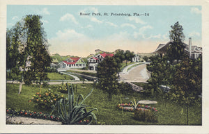 St. Petersburg Florida Roser Park Vintage Postcard (unused) - Vintage Postcard Boutique
