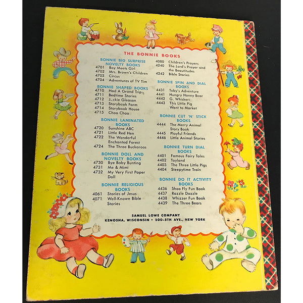Vintage Bonnie Book – Sleepytime Train by Vic Havel (1961)